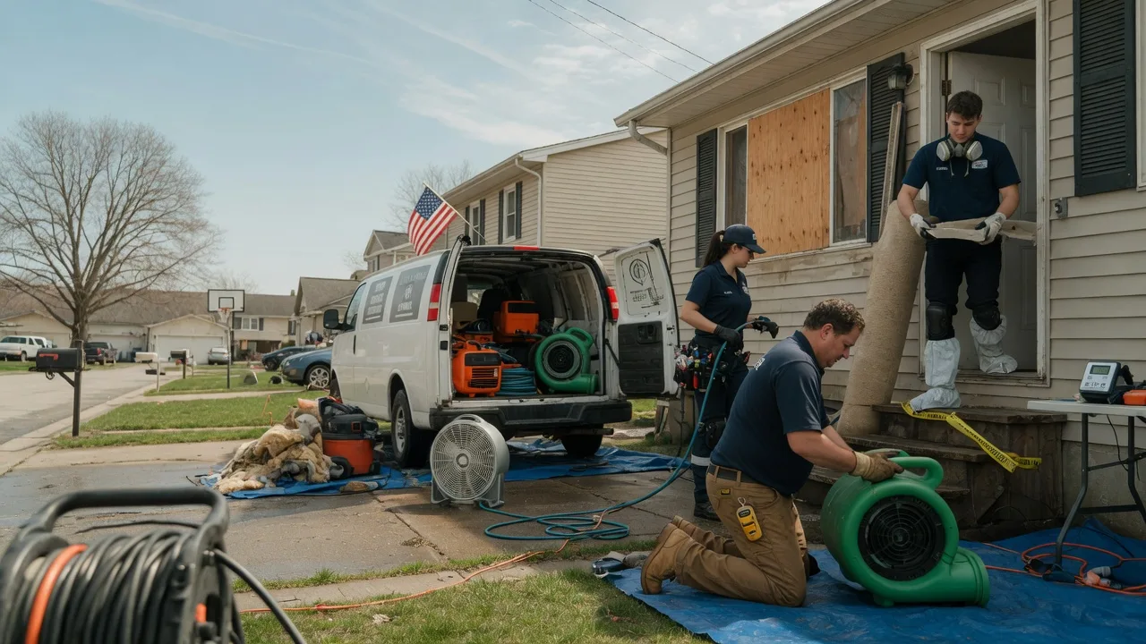 Water Damage Restoration in Ganado, TX near me